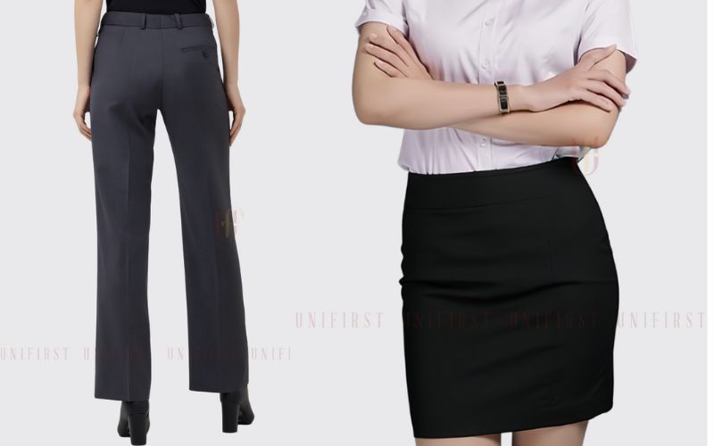 Các phụ kiện UniFirst phối cùng sơ mi nữ